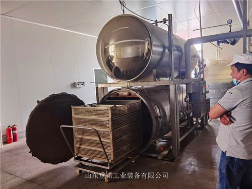 700 1200超高溫殺菌設備 鹵肉雞爪殺菌鍋 食品機械設備網